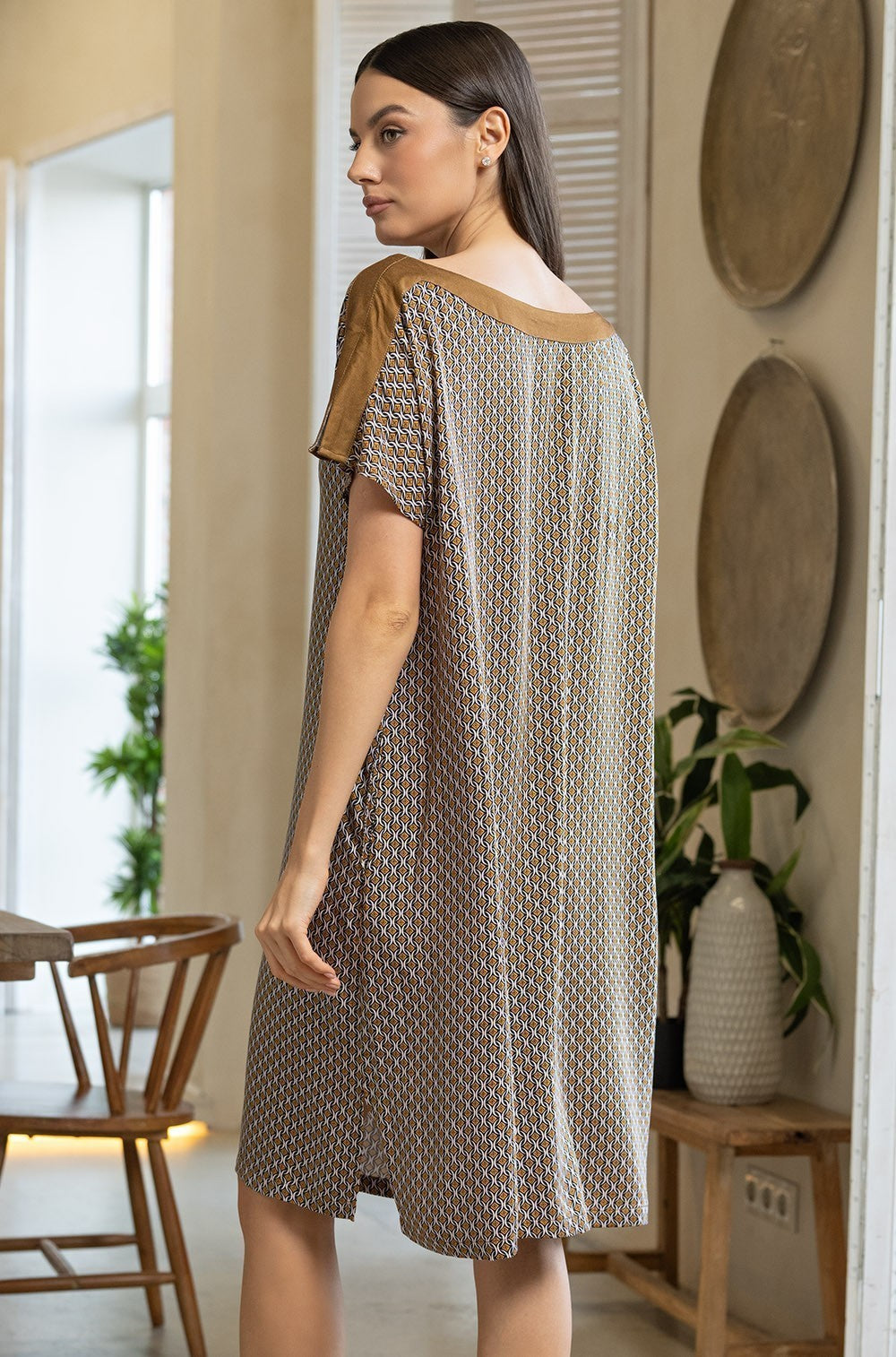 Donna 5104 Knee-lenght summer dress/tunic