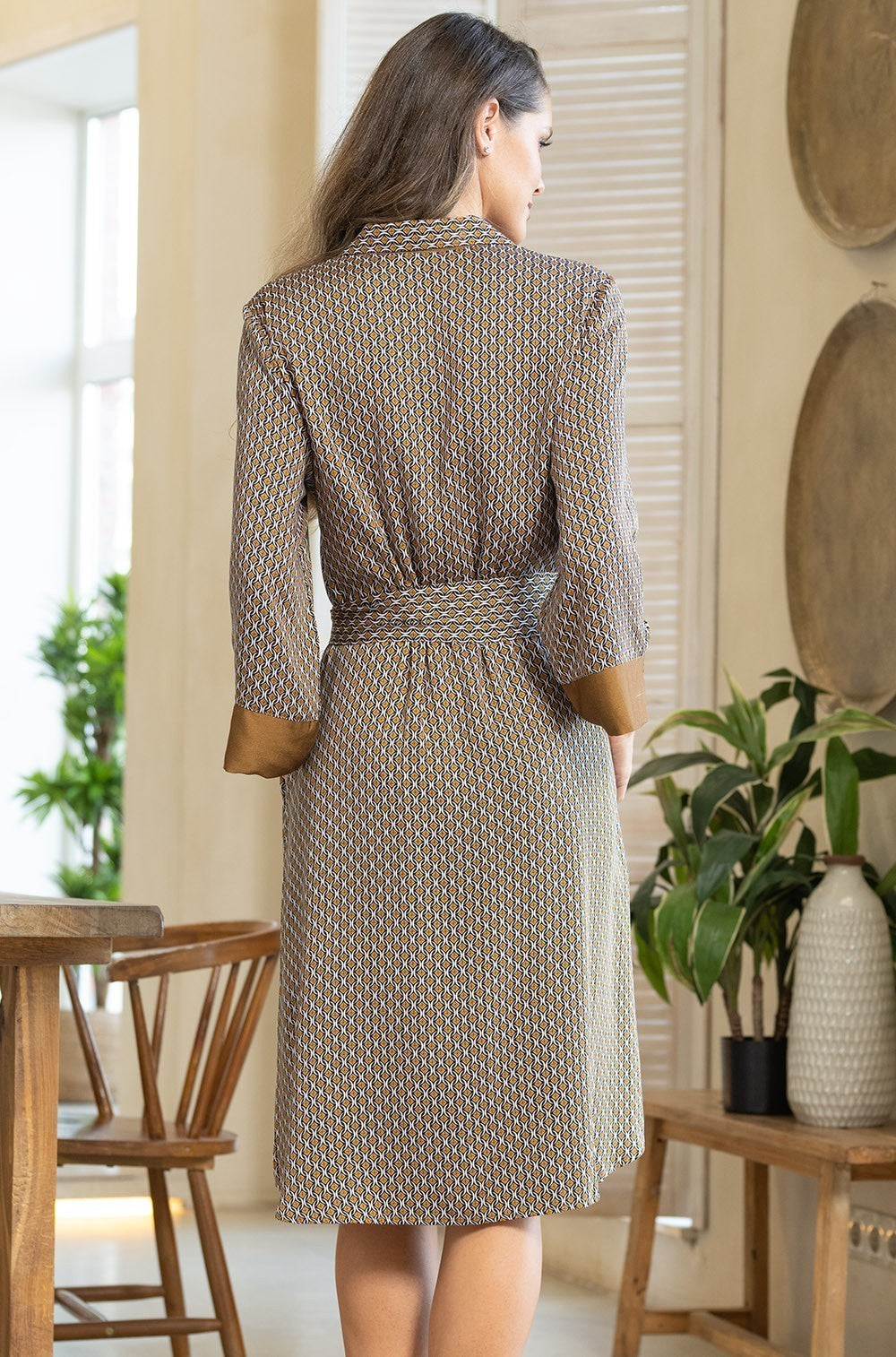 Donna 5137 Midaxi summer Shirt-dress