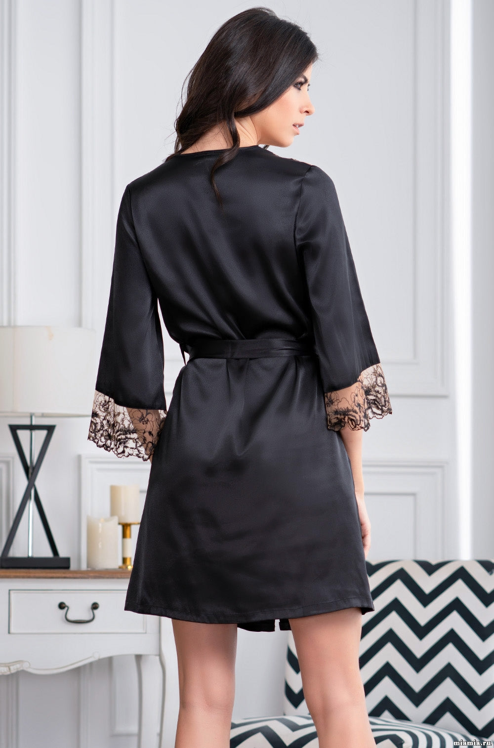 Amanda 3637 Short Dressing Gown