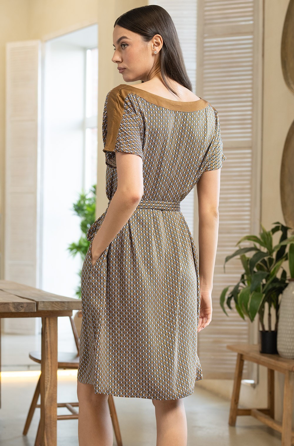 Donna 5104 Knee-lenght summer dress/tunic