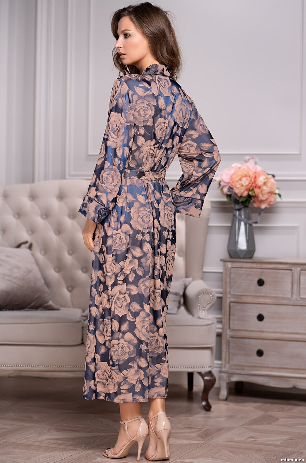 Rosa 8539 Regina Long Dressing Gown